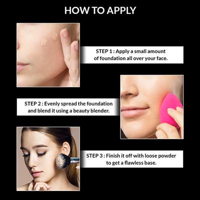 Star's Cosmetics Natural Flawless Finish, High Coverage Waterproof Face Make Up Foundation (Dj4) 9.5 gm - Foundation