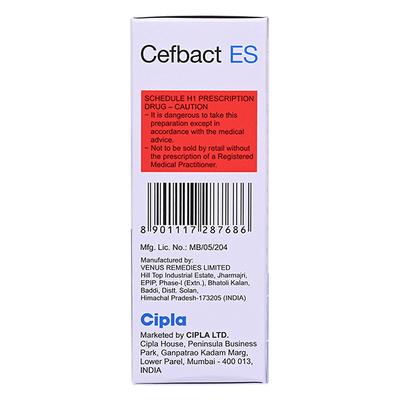 CEFBACT ES 1.5g Injection 1's - Bacterial Infections-Cep