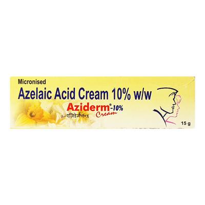 Aziderm 10% Cream 15gm - Acne-Acn