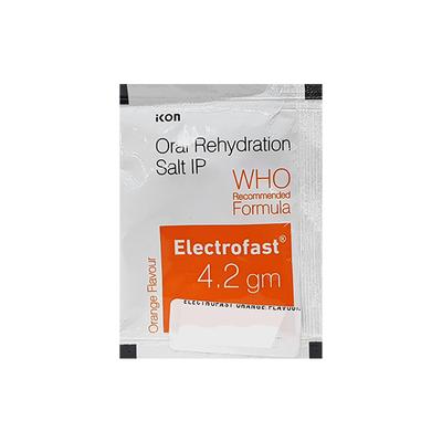 ELECTROFAST ORANGE FLAVOUR Sachet 4.2gm - Supplements-Ele