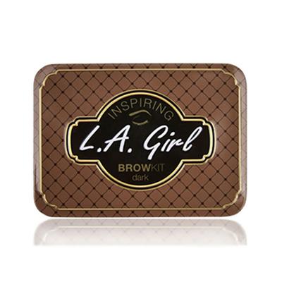 L.A.Girl Inspiring eyebrow tin Dark 5.5 gm - Eyebrow Pencils & Enhancers