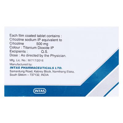 Prexaron 500mg Tablet 10'S - Nootropics And Neurotrophics
