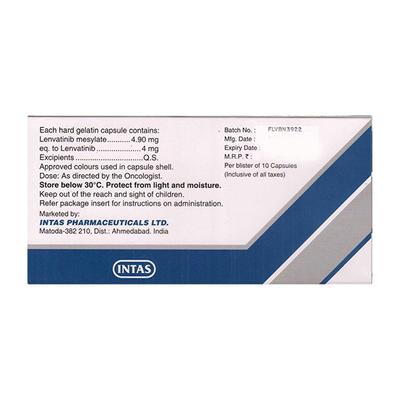 LENTYKINE 4 Capsule 10's - Cancer Oncology-Tar
