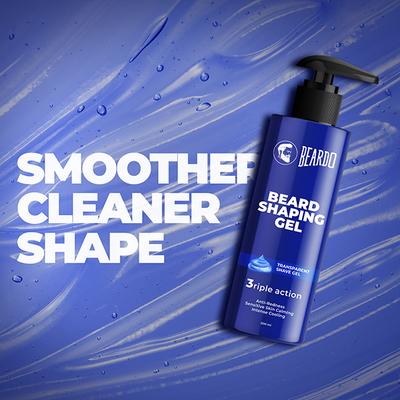 Beardo Beard Shaping Transparent Shave Gel 200ml - Shaving Gels