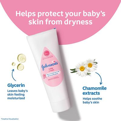 Johnson's Baby Cream 200 gm - Creams, Lotions & Oils