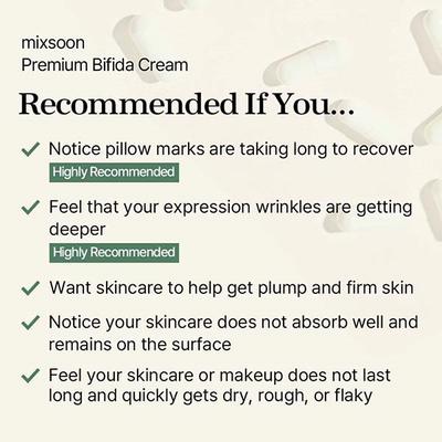 Mixsoon Premium Galactomyces Cream 50 ml - Face Moisturizers