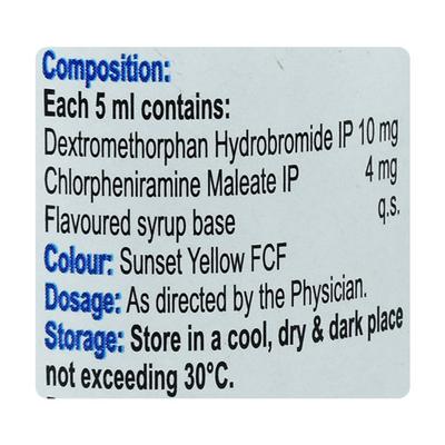 Coriminic DM Syrup 100ml - Cough And Cold-Cou