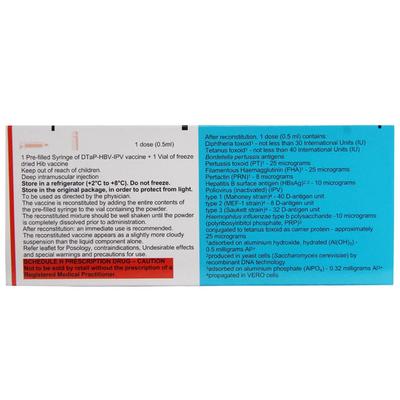 Infanrix Injection 0.5ml - Vaccines