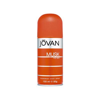 Jovan Musk Body Spray 150ml + After Shave 118ml Set 1's - Aftershave Lotion