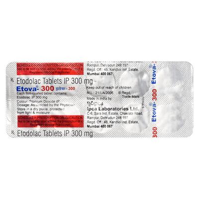 Etova 300mg Tablet 10'S - Arthritis-Non