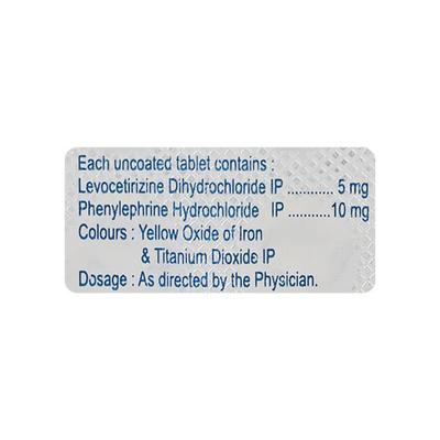 LEVOCET D+ Tablet 10's - Cough And Cold-Cou