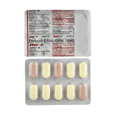 Etos P Tablet 10'S - Pain relief-Nsa