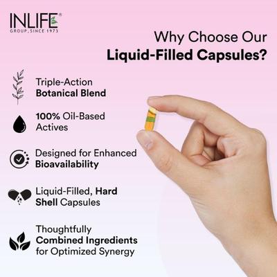 INLIFE Silymarin + Turmeric + Piperine Vegetarian Capsules 60's - Vital Health