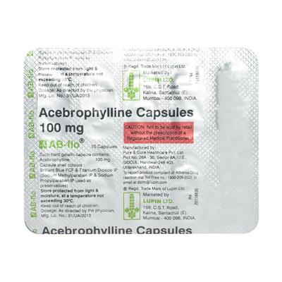 AB Flo 100mg Capsule 10'S - Asthma/COPD-Ast