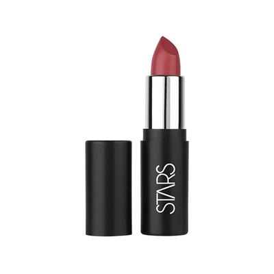 Star's Cosmetics Lush Lips Lipstick Light Weight, Long Lasting, Matte Finish (No.5 Smoked Rose) 4.2 gm - Lipsticks