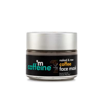 mCaffeine Naked & Raw Tan Removal Coffee Face Mask 100 gm - Masks & Peels
