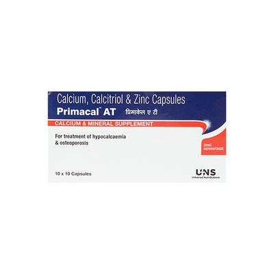 Primacal AT Softgels 10's - Calcium And Minerals