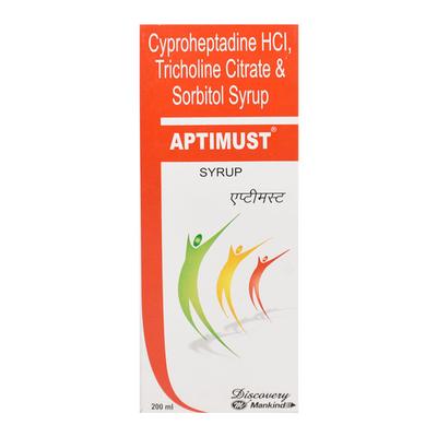 Aptimust Syrup 200ml - Appetite-App