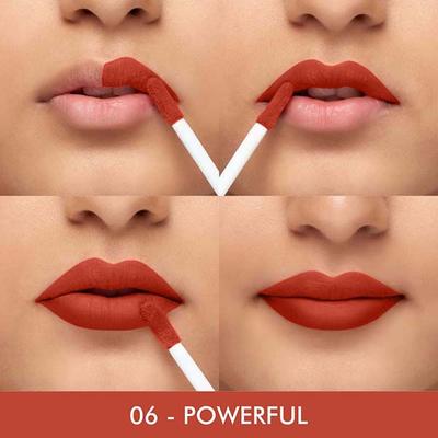 Beauty People Showstopper Liquid Lip Color with Spf 15 and Vit E 06 Powerful 4 ml - Liquid Lipsticks