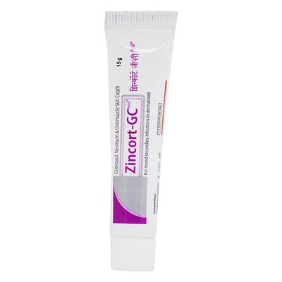 Zincort GC Neo Cream 15gm - Skin Infections-Toa
