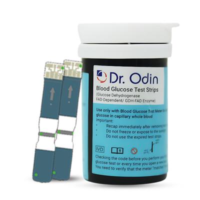 Dr. Odin Blood Glucose Test Strips - (GDH-FAD) (AC-307) (Pack of 2 x 25's) - Blood Pressure Monitor Device
