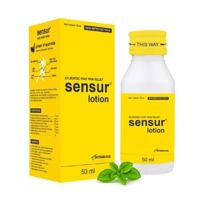 Sensur Ayurvedic Fast Pain Relief Lotion 50 ml - Pain Relief Supplement