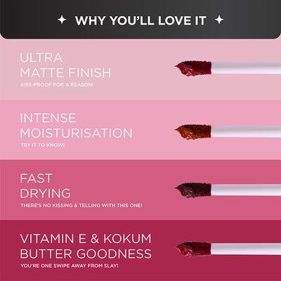 Bellavita Kiss-Proof Liquid Lipstick Dreamy Nude 4.5 ml - Liquid Lipsticks