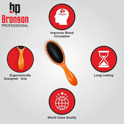 Bronson Professional Anti Hair Fall DeTangling Hair Brush 1's - Hair Brushes