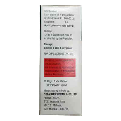 D Rise Sachet 1gm - Supplements-Vam