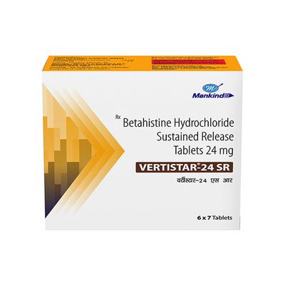 VERTISTAR 24 SR Tablet 7's - Vertigo-Ant