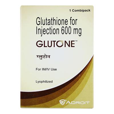 Glutone 600Mg Injection 1's - Supplements-Sup