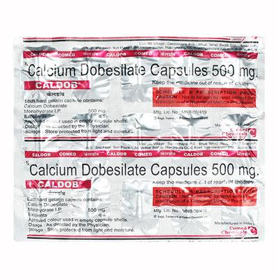 Caldob 500mg Capsule 15'S - Varicose Veins-Phl