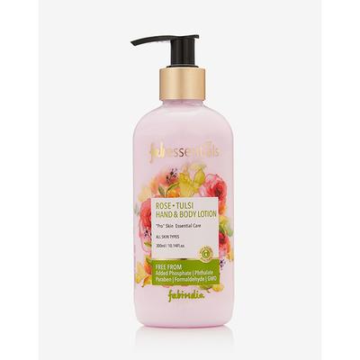 Fabessentials Rose Tulsi Hand & Body Lotion 300 ml - Creams/Oils/Lotions