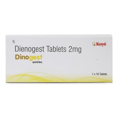 Dinogest 2mg Tablet 10'S - Contraception-Ora
