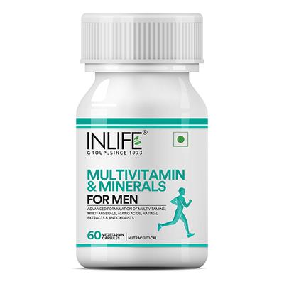 Inlife Multivitamin & Minerals Capsule - Men 60's - Multi-Vitamins