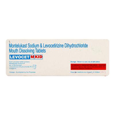 Levocet M Kid Tablet 10'S - Allergies-Ant