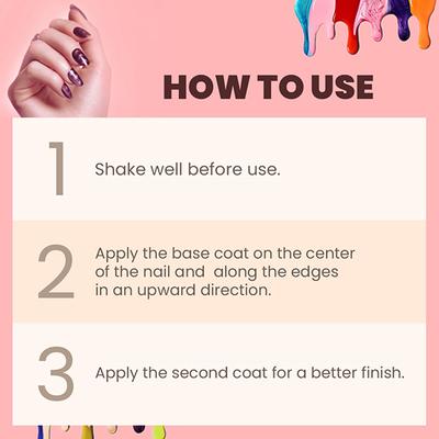 Matt Look Nailed It Nail Polish, Chip Free, Quick Dry, Longer Stay, Highly Pigmented Lacquer, Natural Finish , Diva Dash 51 10 ml - Nail Polish