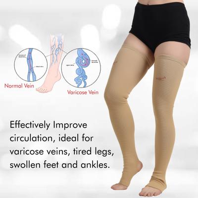 AccuSure Varicose Vein Stockings (XL) 1's - Knee/Ankle/Leg/Foot Supports