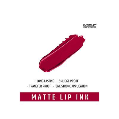 Insight Cosmetics Matte Lip Ink - 12 Delicate 4gm - Liquid Lipsticks