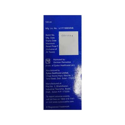 AERODIL SUGAR FREE Apple Flavour Expectorant 100ml - Cough And Cold-Cou