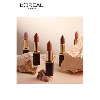 L'Oreal Paris Color Riche Moist Matte Lipstick, 273 Plum Melody 3.7 Gm - Lipsticks