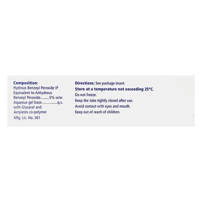 BENZAC AC 5% Gel 30gm - Itching/Rashes