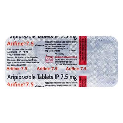 Arifine 7.5mg Tablet 10'S - Schizophrenia-Aps