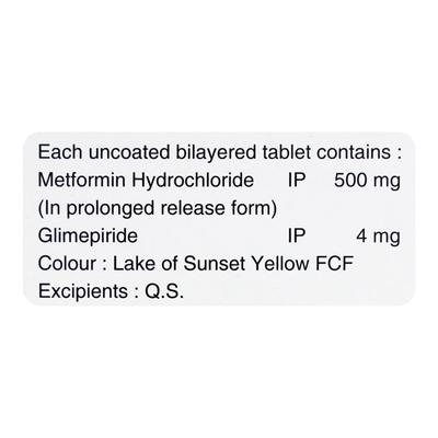 Zoryl M4 Forte Tablet 15'S - Diabetes-Ant