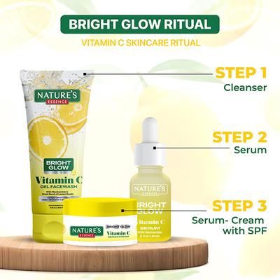 Nature's Essence Bright Glow Vitamin C Serum 12 ml - Face Serum