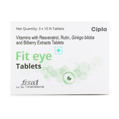 FIT Eye Tablet 10'S - Supplements-Vam