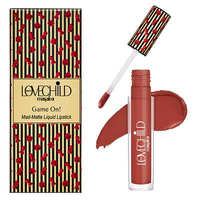 LoveChild Masaba Game On 10 Get Rollin Mad Matte Liquid Lipstick 5 ml - Liquid Lipsticks