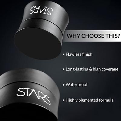 Star's Cosmetics Natural Flawless Finish, High Coverage Waterproof Face Make Up Foundation (Dj4) 9.5 gm - Foundation