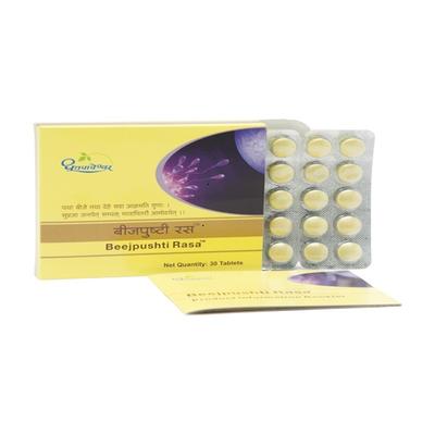 Dhootapapeshwar Beejpushti Rasa Tablet 30's - Speciality Medicines