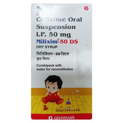 Milixim 50mg Dry Suspension 30ml - Bacterial Infections-Cep